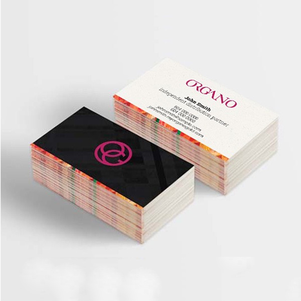 Organo Business Card (2 side) English Pack of 200