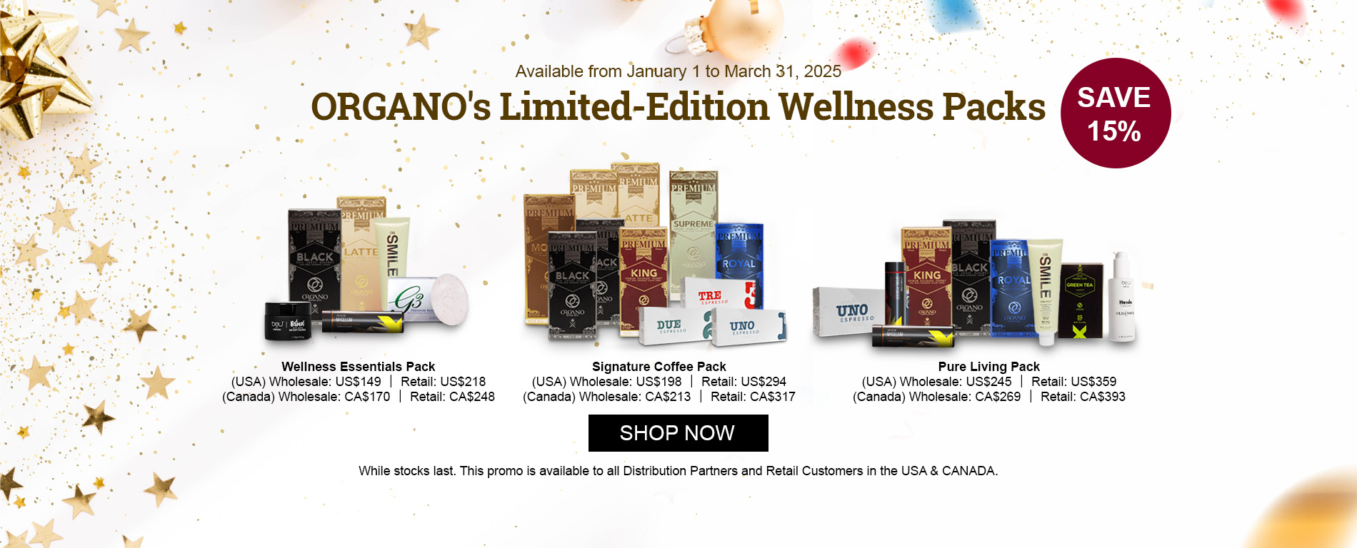 Wellness Packs ENG-USA